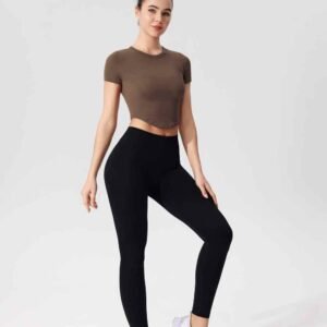 suruali ya yoga ya wanawake huru