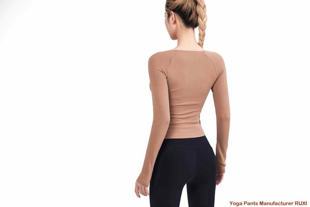 kaptula za yoga za kiuno cha juu